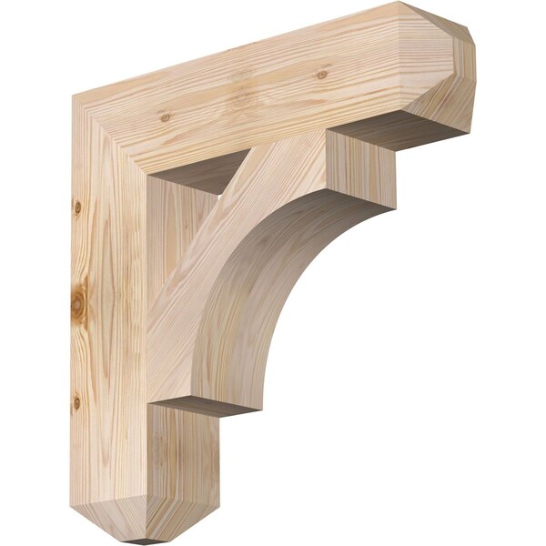 Ekena Millwork Westlake Craftsman Smooth Bracket, Douglas Fir, 5 1/2"W x 24"D x 24"H BKT06X24X24WTL04SDF - main